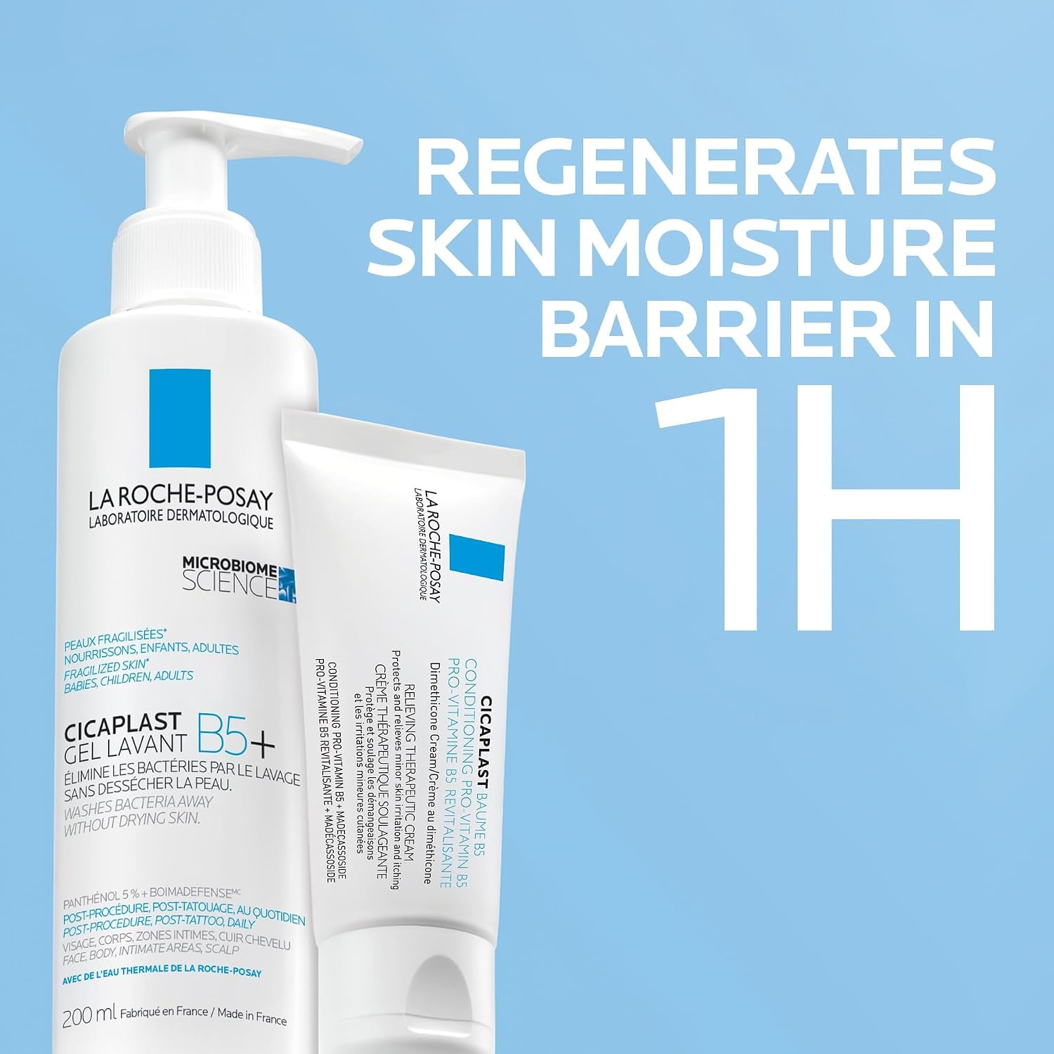 image:imageLa RochePosay Cicaplast Gel Lavant B5 Beruhigendes Reinigungsgel 200 ml