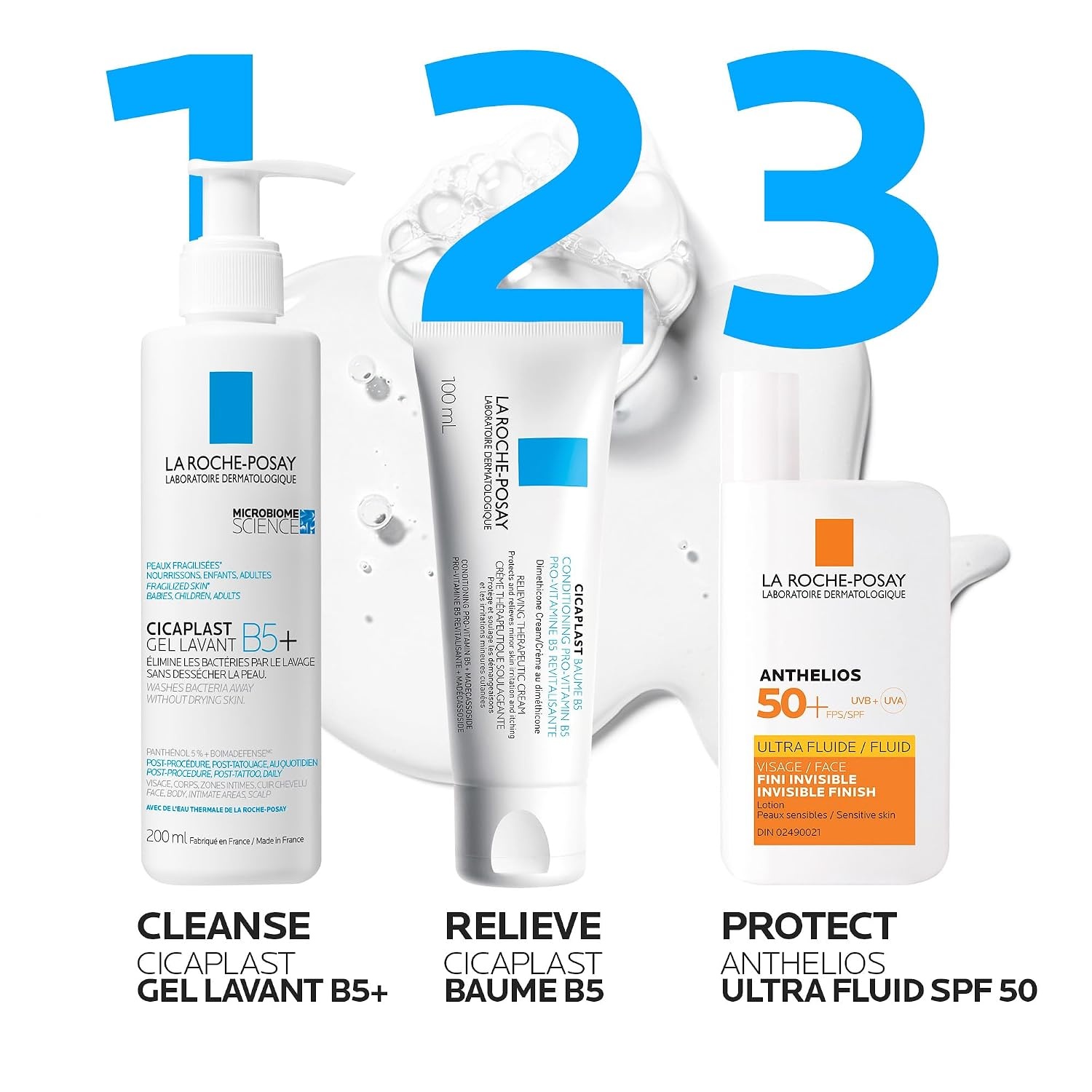 image:imageLa RochePosay Cicaplast Gel Lavant B5 Beruhigendes Reinigungsgel 200 ml