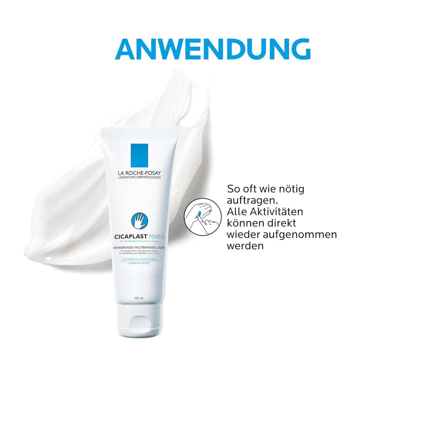 image:imageLa RochePosay Cicaplast Hnde Regenerierende Handcreme100 ml 1er Pack