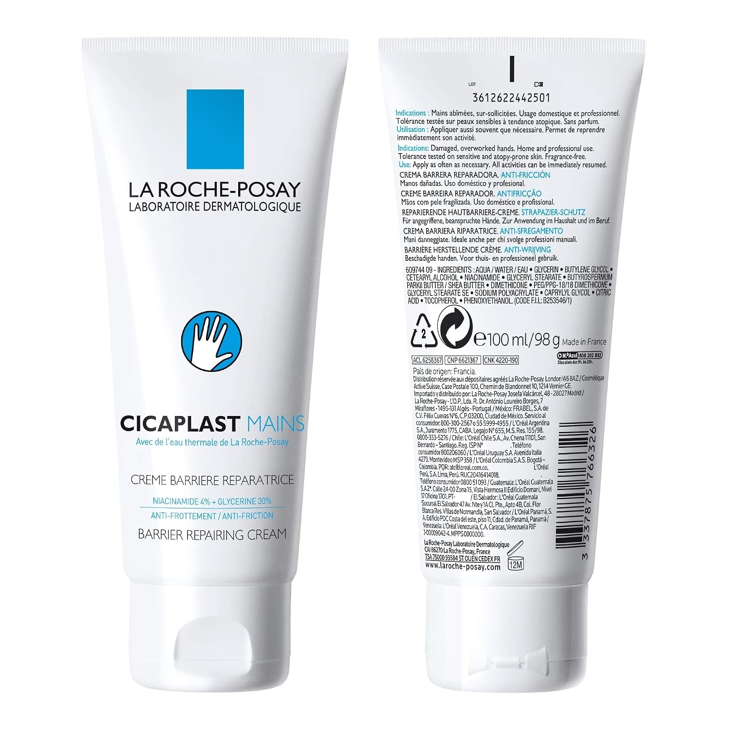 image:imageLa RochePosay Cicaplast Hnde Regenerierende Handcreme100 ml 2er Pack