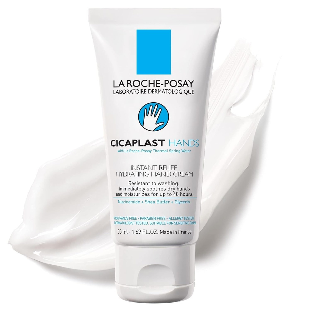 image:imageLa RochePosay Cicaplast Hnde Reparierende HautbarriereCreme Pflegend und Rtungen sowie Unebenheiten mildernd Mit feuchtigkeitsspendendem Glycerin und Niacinamid 50 ml